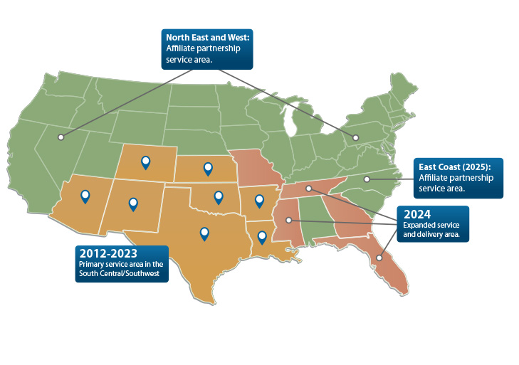 Ellis Modular Service Area